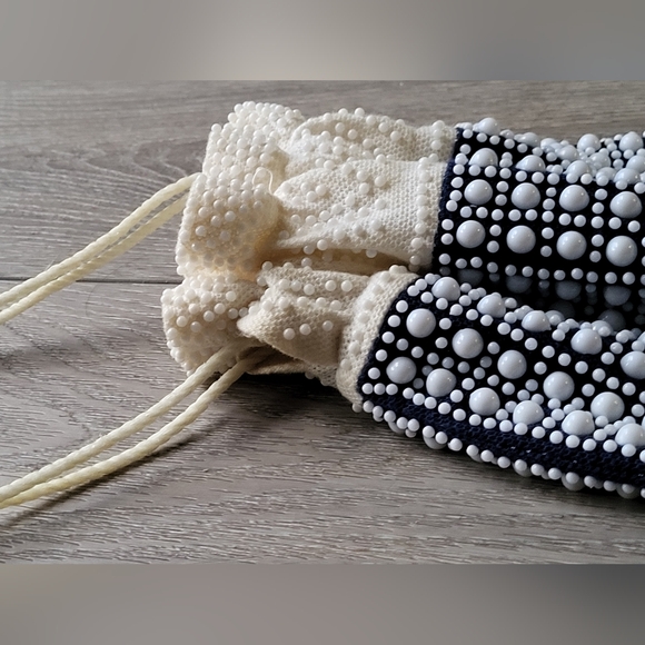 Bubble Beaded vintage flapper bag - Picture 6 of 15